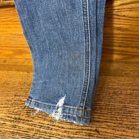 Reformation Hepburn High Skinny Jean Wash Rainier Size 25 - Picture 12 of 13